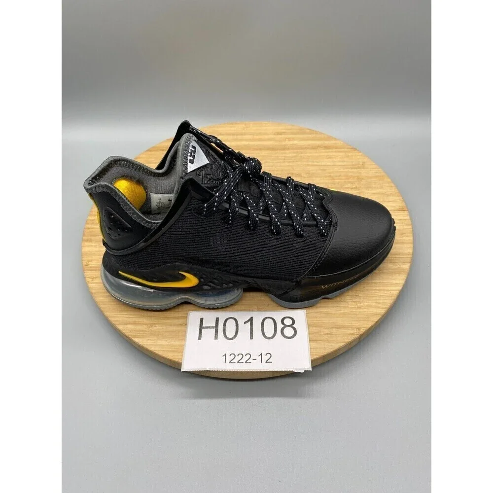 Nike Shoes Mens 5 LeBron James XIX Witness Black Basketball Sneakers DH1270 002